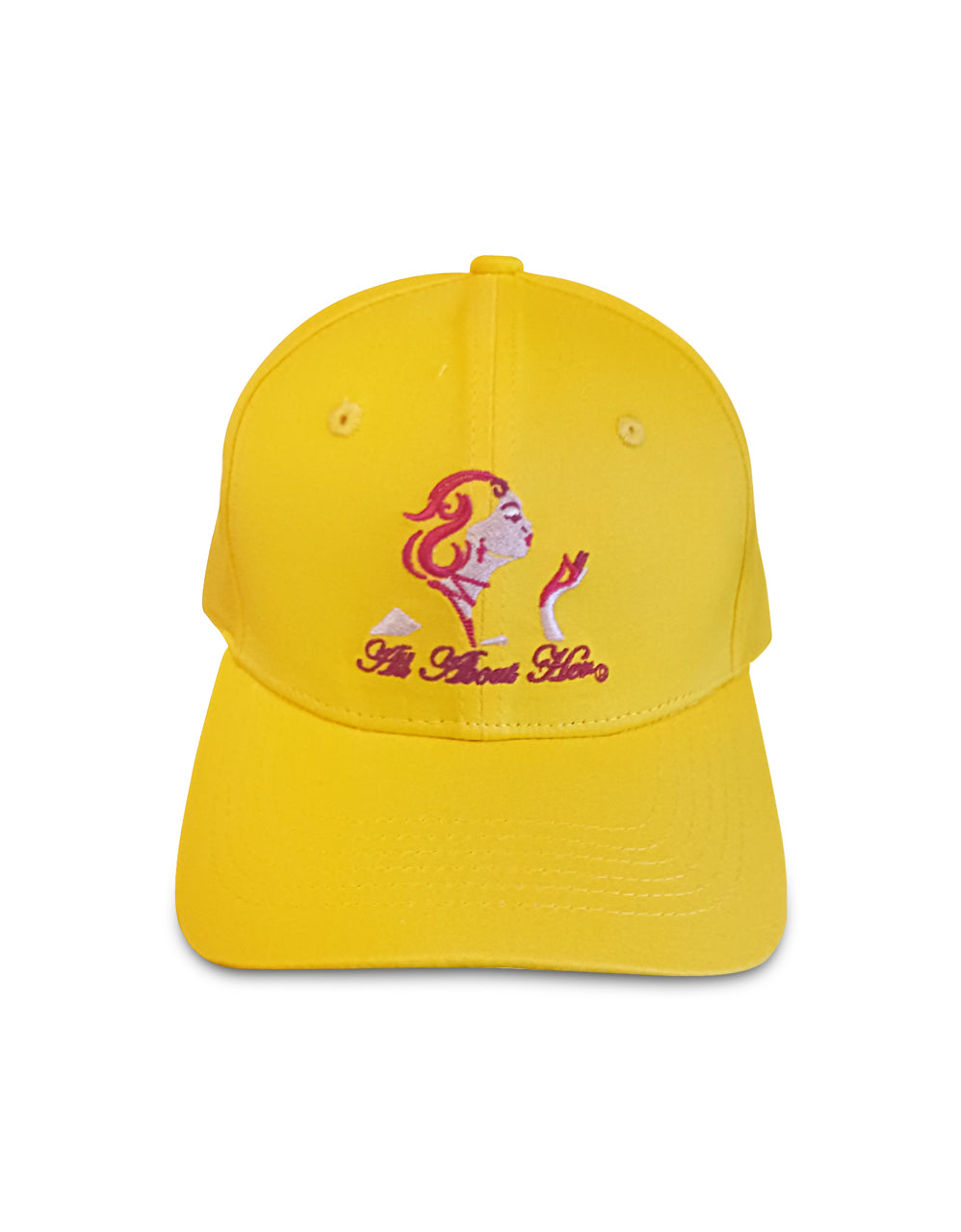 All About Her® Women’s Baseball Cap  Adjustable Cotton Hat with Embroidered Logo