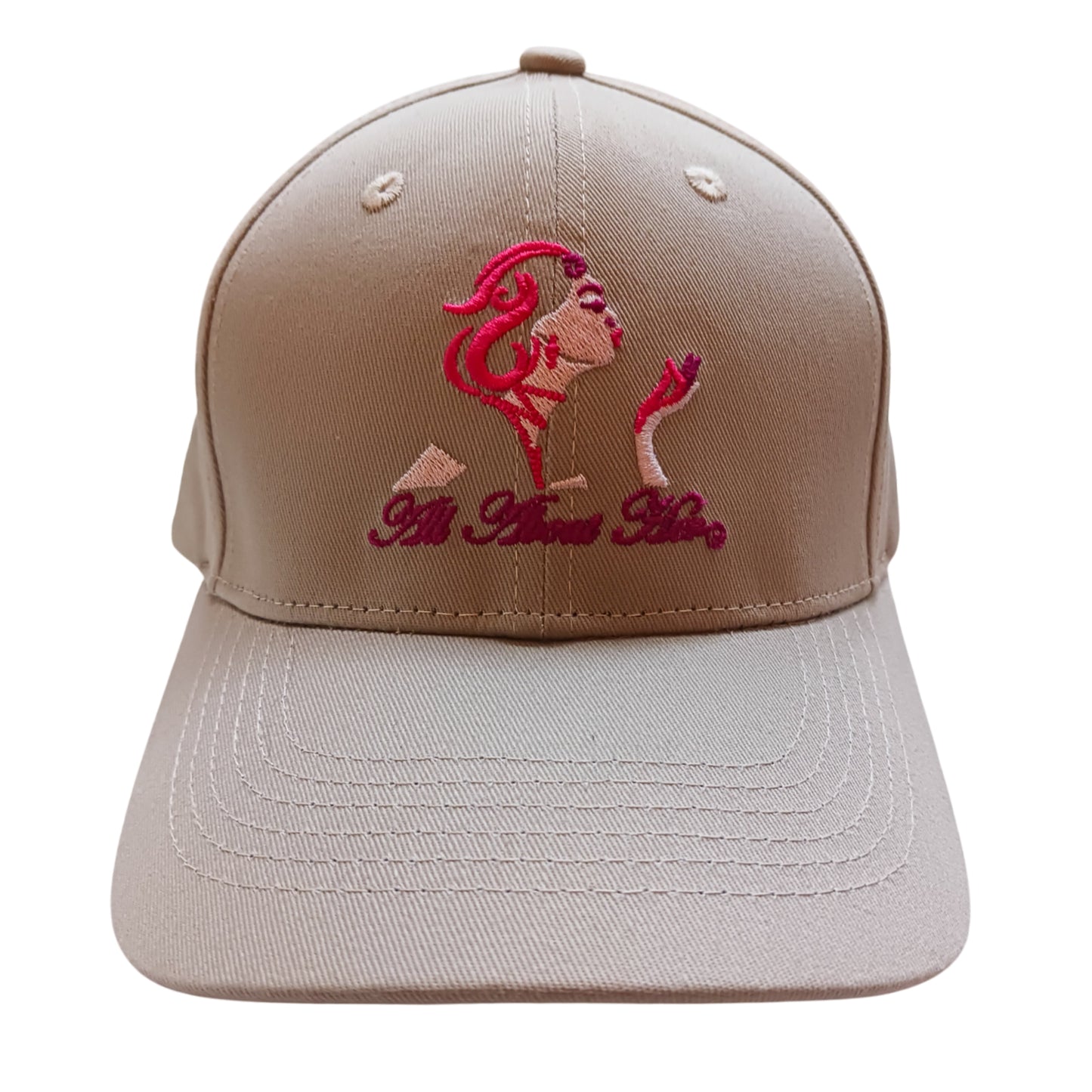All About Her® Women’s Ponytail Baseball Cap – Adjustable Embroidered Hat for Curly Hair & Messy Buns