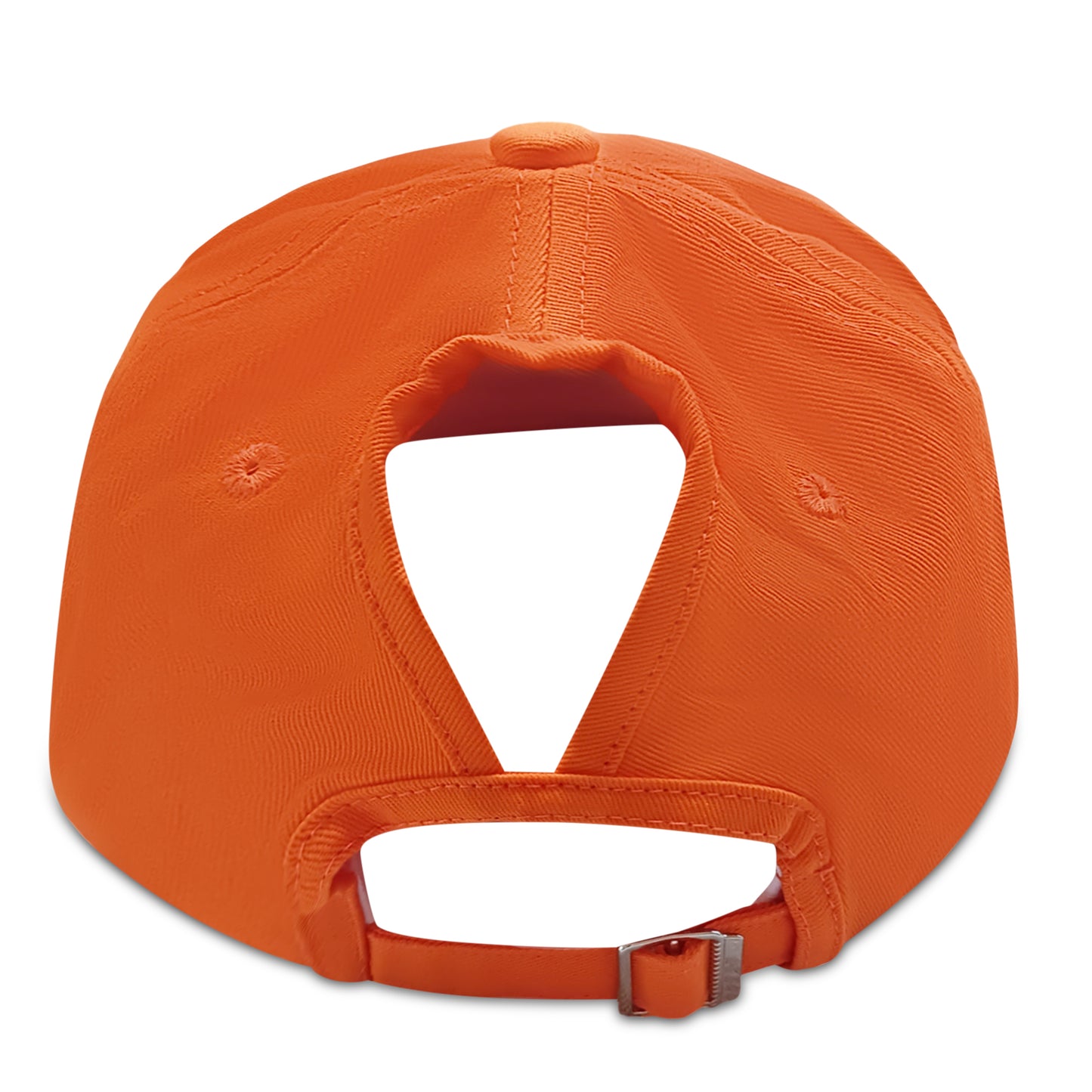 All About Her® Women’s Ponytail Baseball Cap – Adjustable Embroidered Hat for Curly Hair & Messy Buns