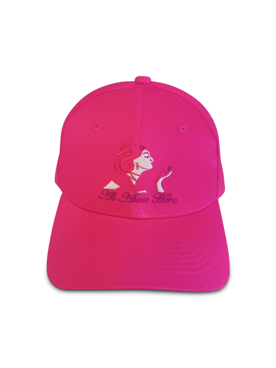 All About Her® Women’s Baseball Cap  Adjustable Cotton Hat with Embroidered Logo