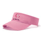 All About Her® 100% Cotton Women’s Visor – Lightweight, Adjustable Sun Hat with 3D Puff Embroidery