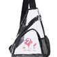 All About Her® Clear Sling Bag Crossbody with Bottle Holder