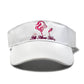 All About Her® 100% Cotton Women’s Visor – Lightweight, Adjustable Sun Hat with 3D Puff Embroidery